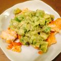 トーユ。's cooksnap of when they made アボカドと焼き鮭の柚子胡椒マヨ和えサラダ.