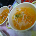 myukitty's cooksnap of when they made たまねぎとにんじんのコンソメスープ☆.