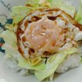 うたはち's cooksnap of when they made ランチにいかが？◎目玉焼き丼◎.