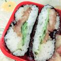 ゆーこリン♡'s cooksnap of when they made 照り焼きチキンのおにぎらず.