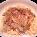 ShinobiK's cooksnap of when they made ５分で出来ても本格的、ビーフストロガノフ.