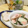 nyandk's cooksnap of when they made ちくわときゅうりのたらこマヨ和え.