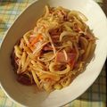 ラリー＆サラ's cooksnap of when they made 10分で完成簡単豚バラ焼きうどん.
