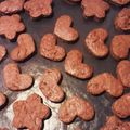 cocominu's cooksnap of when they made 袋で簡単！30分でチョコナッツクッキー♡.