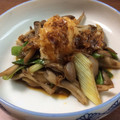 あだ。's cooksnap of when they made 舞茸と長ネギのゆずおろし醤油あえ.