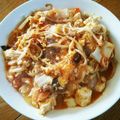モコ119's cooksnap of when they made 豆腐のキムチ炒め.