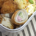 ゆうっちママ's cooksnap of when they made 簡単おつまみ！ちくわのクルクル巻き.