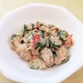クックRHH7HM☆'s cooksnap of when they made 簡単美味しい！きゅうりとツナのサラダ.