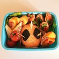 ＊HiRooo＊'s cooksnap of when they made 簡単キャラ弁 仮面ライダーゴースト.
