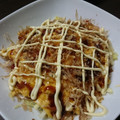 bnetti's cooksnap of when they made とろ〜り玉子の豚ぺい焼き風サラダ.