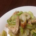 綸子*'s cooksnap of when they made やわらか鶏ささみとキャベツの甘辛炒め.