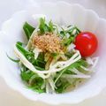 taako1552's cooksnap of when they made ✸大根と水菜のゴママヨサラダ✸.