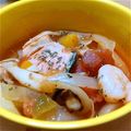 あんずめろ's cooksnap of when they made 簡単！鮭のアクアパッツァ.