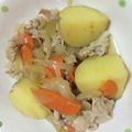 ちょこきち。's cooksnap of when they made 肉じゃが(豚肉version).