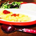_ka's cooksnap of when they made 混ぜてから3分♪トマトチーズオムレツ.