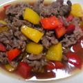 コリン1224's cooksnap of when they made 簡単♪牛肉とパプリカの炒めもの.