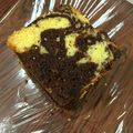 オジリメシ's cooksnap of when they made ココアマーブル　パウンドケーキ.