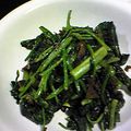 kumadakuma's cooksnap of when they made アスパラとほうれん草のにんにくバター炒め.