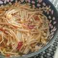 亀はっち's cooksnap of when they made えのき茸のピリ辛煮浸し.