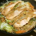 ぶたたろう's cooksnap of when they made 秋にぴったり！鮭のちゃんちゃん焼き.