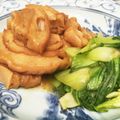 raraicca's cooksnap of when they made 車麩の甘辛照り煮.