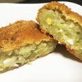 にゃほママ's cooksnap of when they made ポテトサラダの残りでアボカドコロッケ★.
