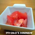 ぴよこの食卓's cooksnap of when they made 冷やしトマト★ウチ流.