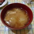 ラリー＆サラ's cooksnap of when they made じゃがいもと油揚げの味噌汁.