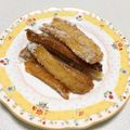 Blue＊＊'s cooksnap of when they made 油っこいけどやめられない！　パン耳揚げ.