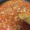 mieeeeちゃ's cooksnap of when they made 隠し味で絶品♡簡単我が家のミートソース♡.