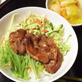 ルぴあ's cooksnap of when they made 豚のしょうが焼き丼.