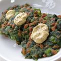 kachimachi's cooksnap of when they made ニラと納豆のお焼き.