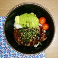みぃ1989's cooksnap of when they made 元ハンバーグ職人！肉に溺れたステーキ丼！.