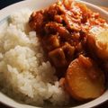花味うさぎ's cooksnap of when they made ニンニクのススメ。新じゃがトマト煮☆.