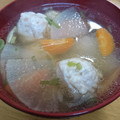☆miminga☆'s cooksnap of when they made 簡単！鶏だんごでけんちん汁.