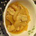 つっちーの嫁's cooksnap of when they made やわらか～ジューシーな鶏肉と大根の煮物♪.