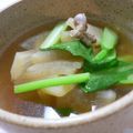 ちょこれーとなっつ's cooksnap of when they made ♪大根と鶏肉のあったかスープ♪.