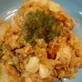 桃山いちご's cooksnap of when they made ちくわとキャベツのソース焼き飯.
