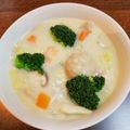 きのぴわ's cooksnap of when they made あったか♡ミートボールのクリームシチュー.