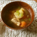 ブランディ's cooksnap of when they made 鶏・野菜の和風スープ　～季節の素材で～.