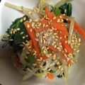 mamaたぬ's cooksnap of when they made 簡単つまみ〜もやしナムル.