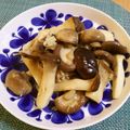 北海道伯爵's cooksnap of when they made きのこいっぱいのマリネ.