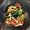 まきんこグマ's cooksnap of when they made カルシウム豊富♪小松菜とトマトの煮浸し.