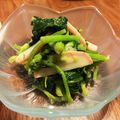 まみちゃ★'s cooksnap of when they made 京風★菜の花とイカの辛子酢味噌和え.