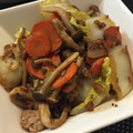 クックV4WJS0☆'s cooksnap of when they made 白菜とひき肉とシメジと人参の炒め物.