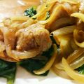 kcooper's cooksnap of when they made まぐろソテー＆ほうれん草.