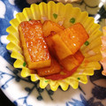 mimioon's cooksnap of when they made 材料3つお弁当に簡単さつま揚げの照り焼き.