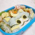 〜みみ〜's cooksnap of when they made 妖怪ウォッチ　ブシニャン＊キャラ弁.