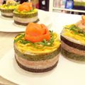 あぐり食堂。's cooksnap of when they made 【簡単】ケーキ型いらずミニお寿司ケーキ♡.