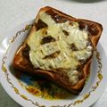 ヘラクレスオオカブト's cooksnap of when they made 余ったカレーで★カレートースト.